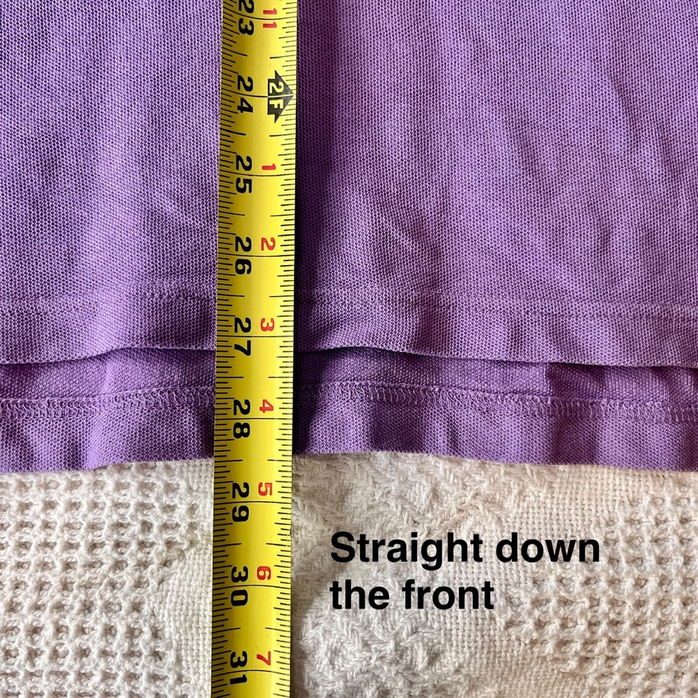 Chaps Lavender Purple Polo Shirt for men or women - Picture 8 of 8